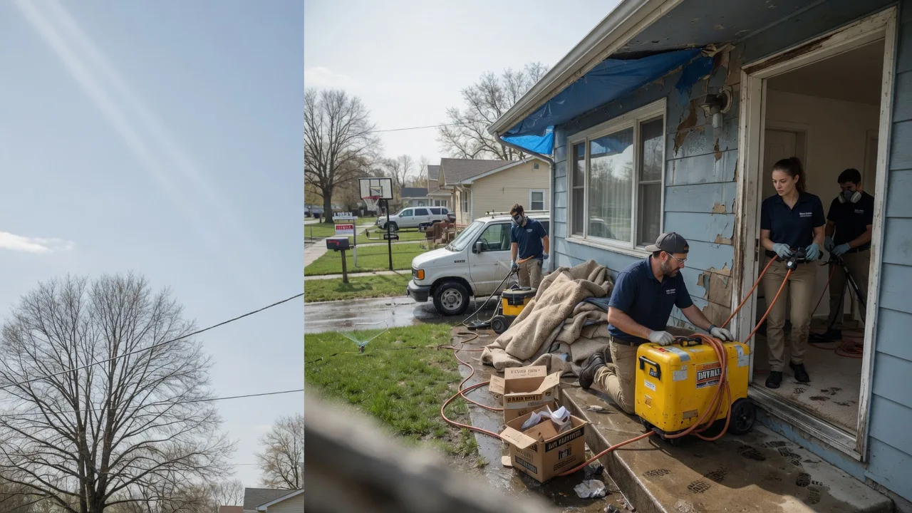 Basement Flood Cleanup in Kendrick, ID near me